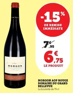Bi1 MORGON AOP ROUGE DOMAINE DU GRAND BELLEVUE offre