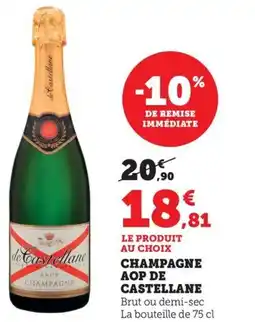 Bi1 Champagne aop de castellane offre