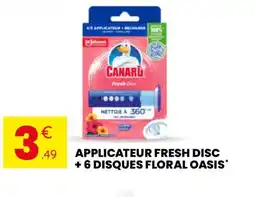 Stokomani Applicateur fresh disc +6 disques floral oasis offre