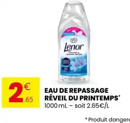 Stokomani Eau de repassage réveil du printemps offre