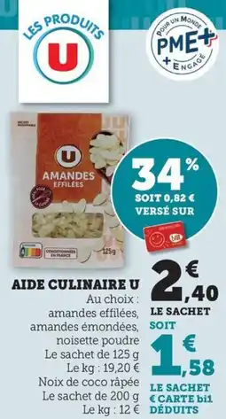 Bi1 Aide culinaire u offre