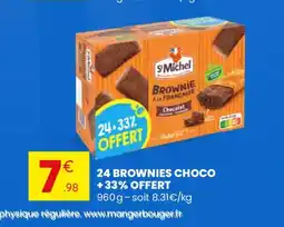 Stokomani 24 brownies choco offre