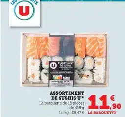 Bi1 Assortiment de sushis u offre