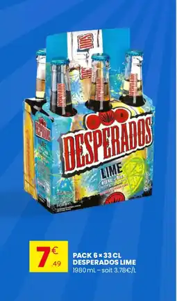 Stokomani DESPERADOS LIME Pack offre
