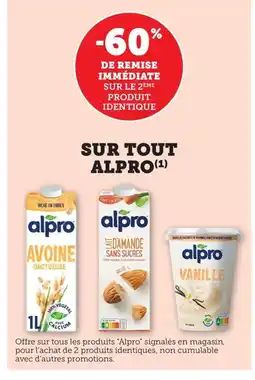 Maximarché ALPRO Sur tout offre
