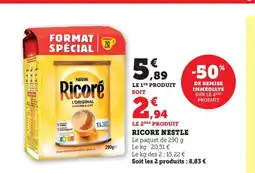 Maximarché RICORE Nestle offre