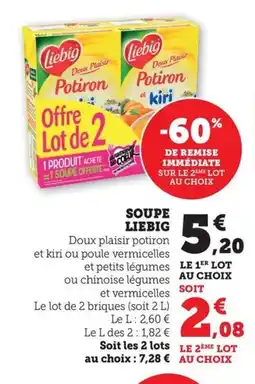 Maximarché LIEBIG Soupe offre