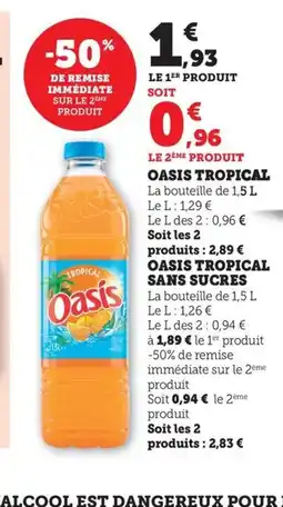 Maximarché OASIS Tropical offre
