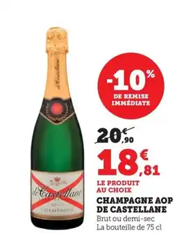 Maximarché Champagne aop de castellane offre