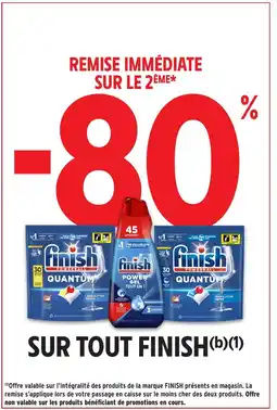 Intermarché Express FINISH Sur tout offre