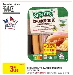 Intermarché Express STOEFFLER Choucroute garnie d'alsace offre
