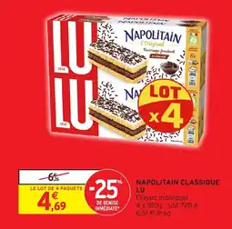 Intermarché Express LU Napolitain classique offre