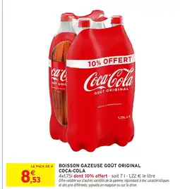 Intermarché Express COCA-COLA Boisson gazeuse goût original offre
