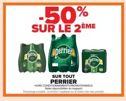 Carrefour Contact PERRIER Sur tout offre