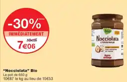 Monoprix NOCCIOLATA Bio offre