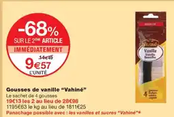 Monoprix VAHINÉ Gousses de vanille offre