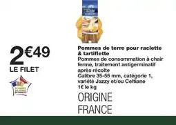 Monoprix Pommes de terre pour raclette & tartiflette offre