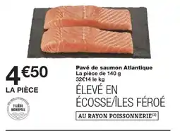 Monoprix Pavé de saumon Atlantique offre