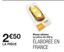 Monoprix Pinsa chèvre offre