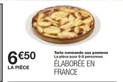 Monoprix Tarte normande aux pommes offre