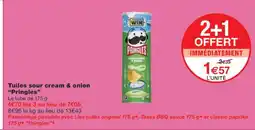 Monoprix PRINGLES Tuiles sour cream & onion offre