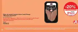 Monoprix MONOPRIX GOURMET Filets de poulet fermier blanc Label Rouge offre