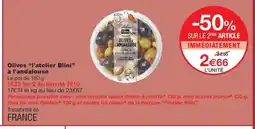 Monoprix L'ATELIER BLINI Olives à l'andalouse offre