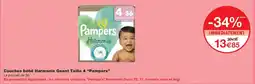 Monoprix PAMPERS Couches bébé Harmonie Geant Taille 4 offre