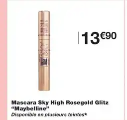 Monoprix MAYBELLINE Mascara Sky High Rosegold Glitz offre