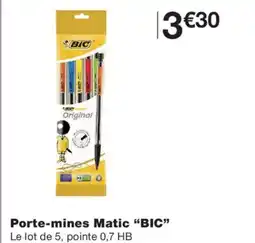 Monoprix BIC Porte-mines Matic offre