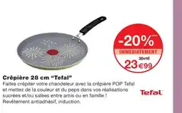 Monoprix TEFAL Crêpière offre