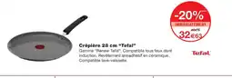 Monoprix TEFAL Crêpière offre