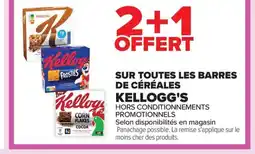 Carrefour KELLOGG'S Sur toutes les barres de céréales offre