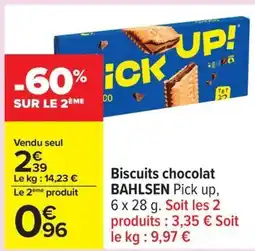 Carrefour BAHLSEN Biscuit chocolat offre