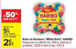 Carrefour HARIBO Boite de Bonbons offre