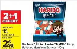 Carrefour HARIBO Bonbons Édition Limitée offre