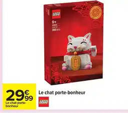 Carrefour LEGO Le chat porte-bonheur offre