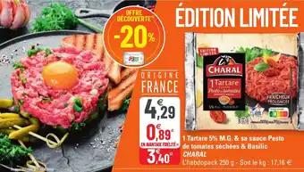 G20 1 tartare 5% M.G offre