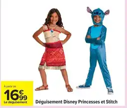 Carrefour Déguisement Disney Princesses et Stitch offre
