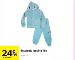 Carrefour Ensemble jogging fille offre