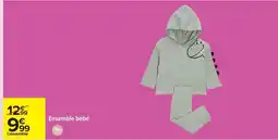 Carrefour Ensemble bébé offre