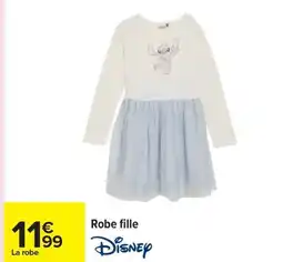 Carrefour DISNEY Robe fille offre