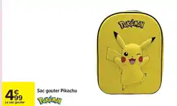 Carrefour Sac gouter Pikachu offre