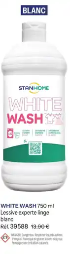 Stanhome White wash offre