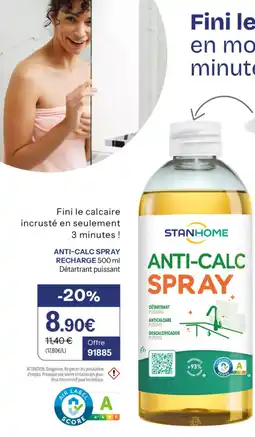 Stanhome Anti-calc spray recharge offre