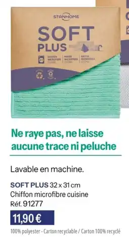 Stanhome Soft plus chiffon microfibre cuisine offre