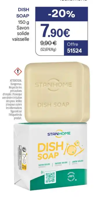 Stanhome Dish soap offre
