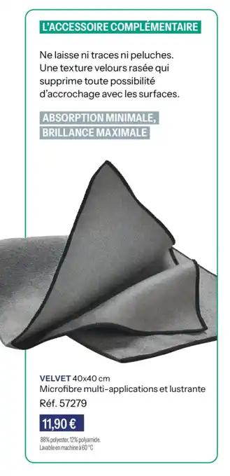 Stanhome Velvet offre