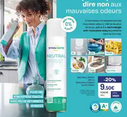 Stanhome Neutral spray offre
