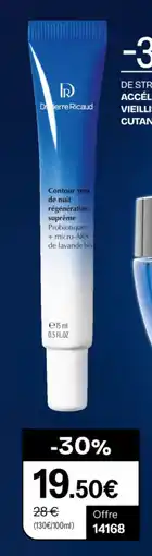 Stanhome Contour yeux de nuit régénération suprême offre